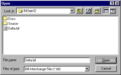 BIF to EJE Conversion Utility | Open Input Window